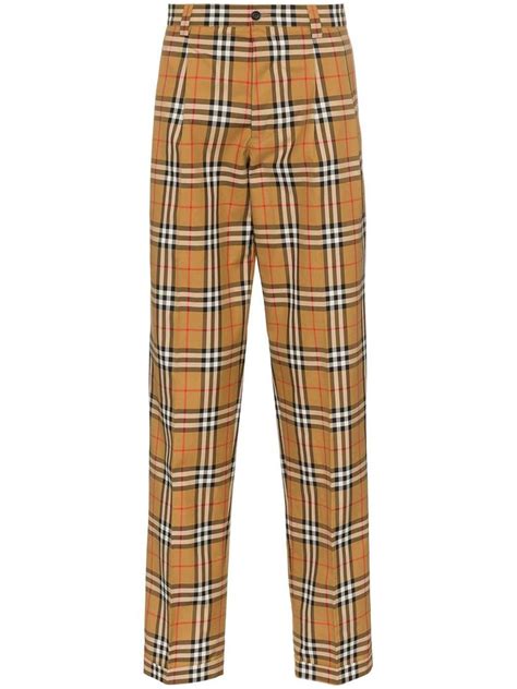 burberry vintage print pants|burberry pants for men.